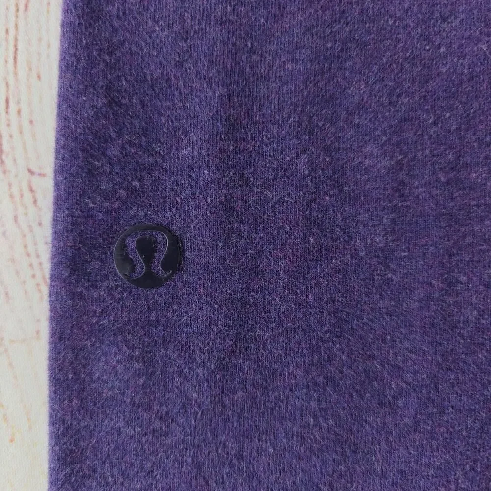 Lululemon Wunder Under Pant (Hi-Rise) Heather Purple sz 8